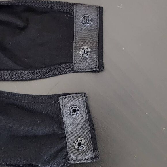 Mango Pop Black Long Sleeve Turtleneck Bodysuit NWT Size Large Black Bodysuit - Picture 5 of 8